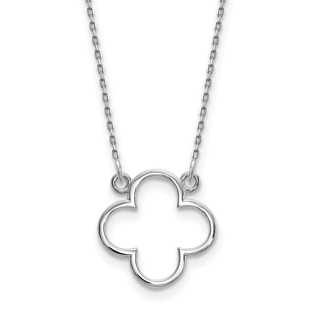 Gold Quatrefoil Necklace