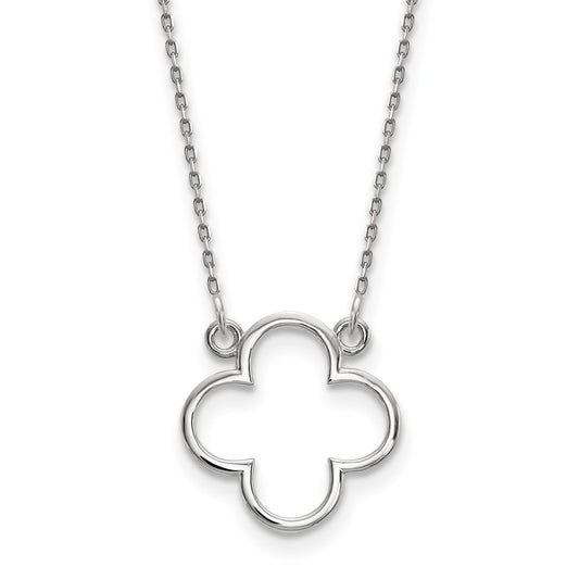 Gold Quatrefoil Necklace