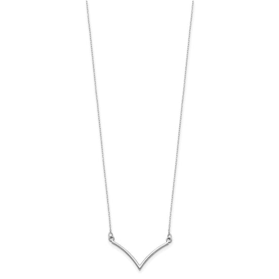 Gold V Necklace