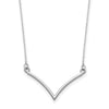 Gold V Necklace
