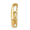 Gold Polished Diamond Slide Pendants