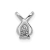 Gold Polished Diamond Slide Pendants