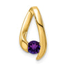 Round Gemstone Chain Slides