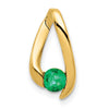 Round Gemstone Chain Slides