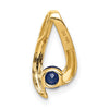 Round Gemstone Chain Slides