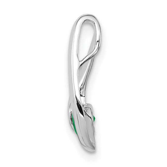 Round Gemstone Chain Slides