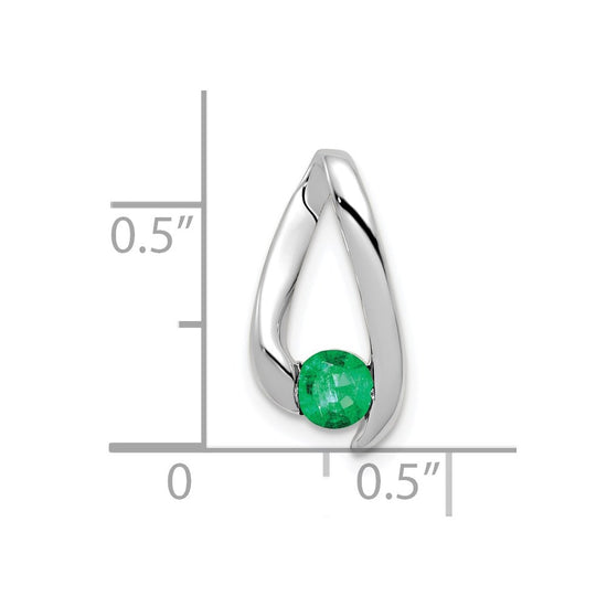 Round Gemstone Chain Slides