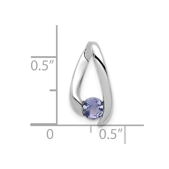 Round Gemstone Chain Slides