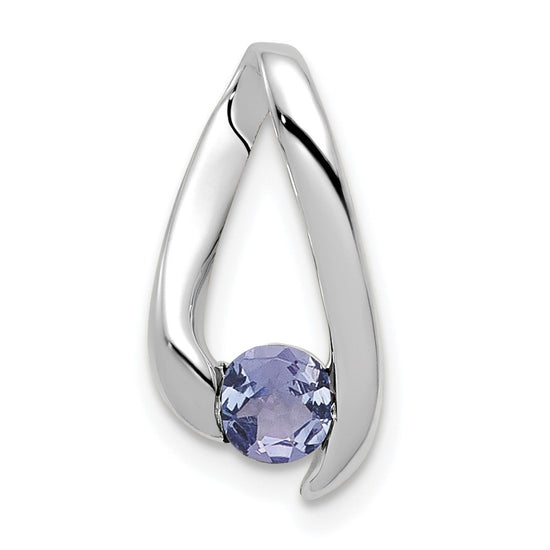 Round Gemstone Chain Slides