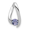 Round Gemstone Chain Slides