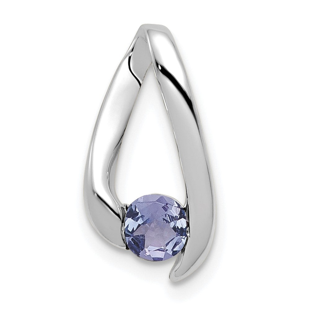 Round Gemstone Chain Slides