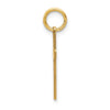 Gold Latin Cross Pendant