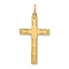 Gold Latin Cross Pendant