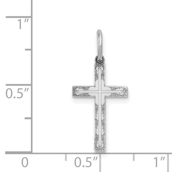 Gold Latin Cross Pendant
