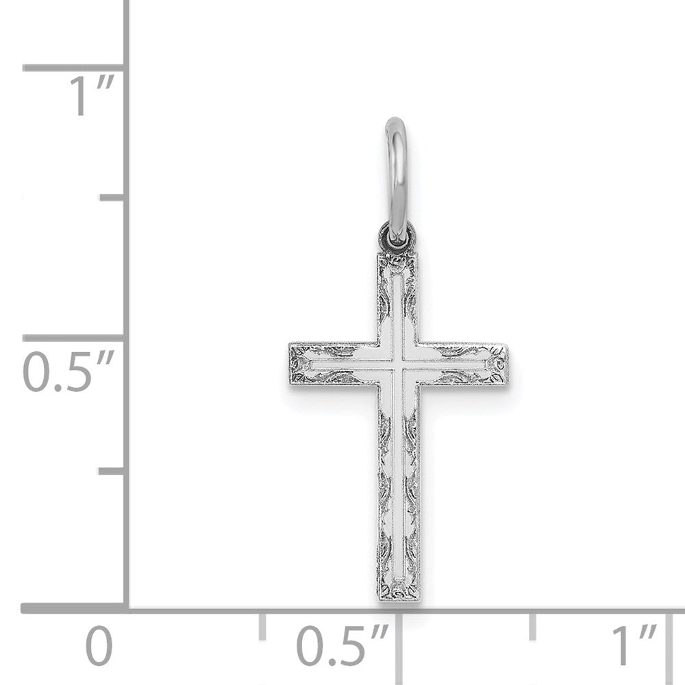 Gold Latin Cross Pendant