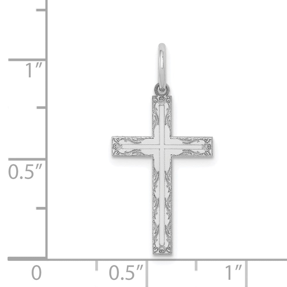 Gold Latin Cross Pendant