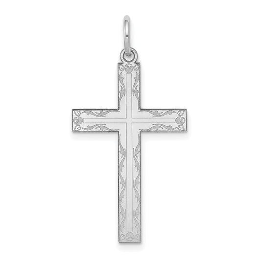 Gold Latin Cross Pendant