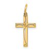 Gold Latin Cross Pendant