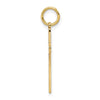 Gold Latin Cross Pendant