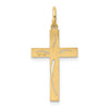 Gold Latin Cross Pendant