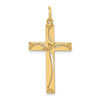 Gold Latin Cross Pendant