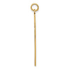 Gold Latin Cross Pendant