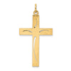 Gold Latin Cross Pendant