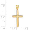 Gold Latin Cross Pendant