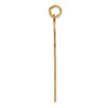 14K Laser Designed Ankh Cross Pendant