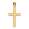 Gold Latin Cross Pendant