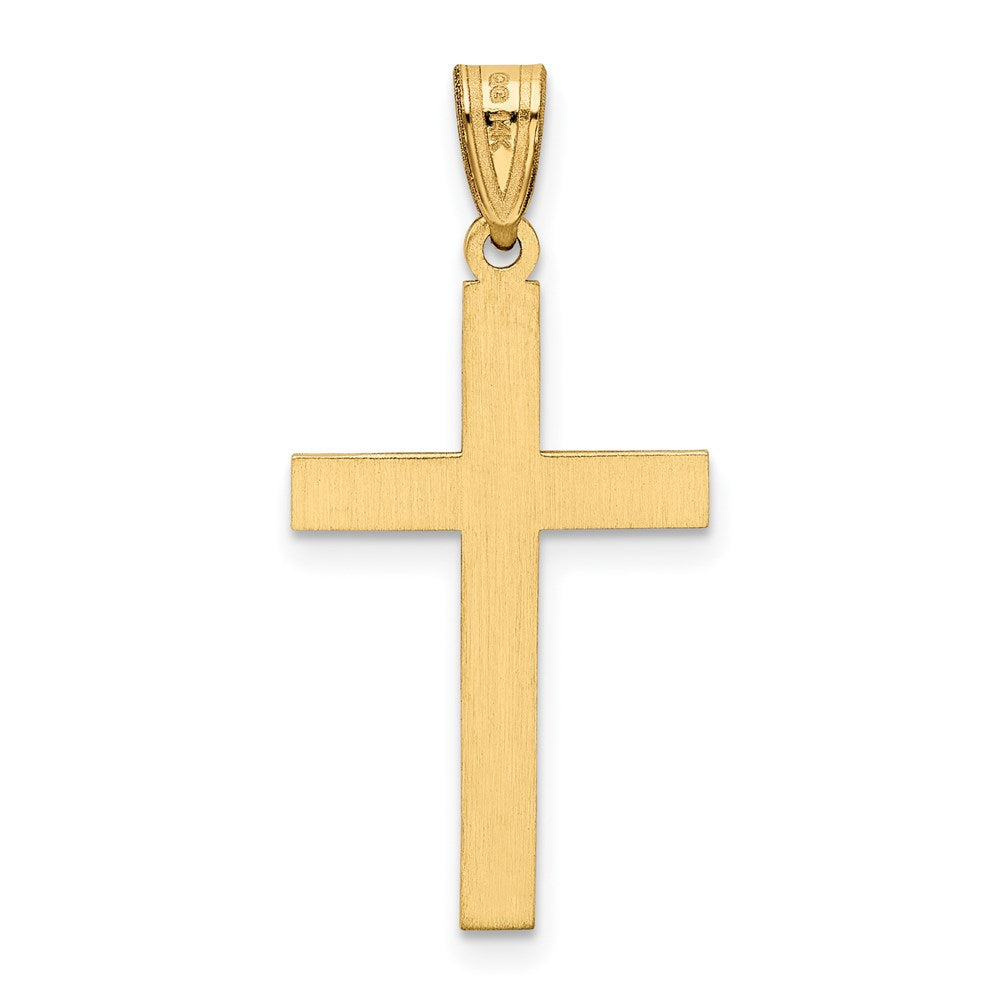 Gold Latin Cross Pendant