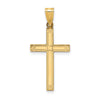 Gold Latin Cross Pendant