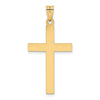 Gold Latin Cross Pendant