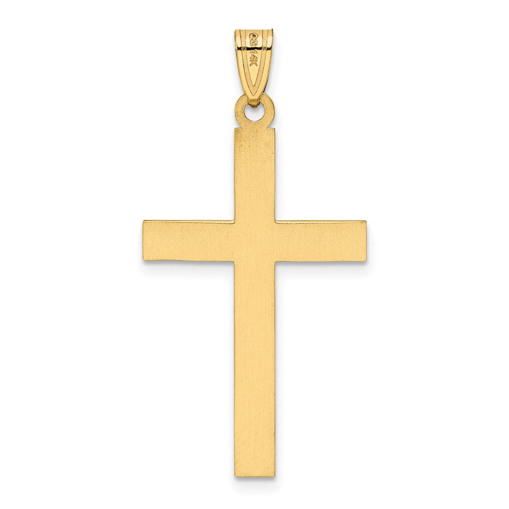 Gold Latin Cross Pendant