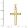 Gold Latin Cross Pendant