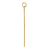 Gold Latin Cross Pendant