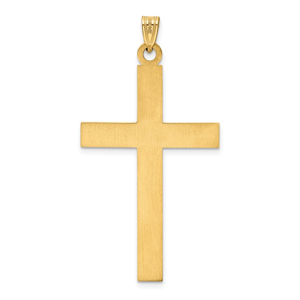 Gold Latin Cross Pendant