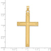 Gold Latin Cross Pendant