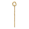 Gold Latin Cross Pendant