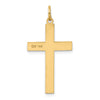 Gold Latin Cross Pendant