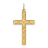Gold Latin Cross Pendant