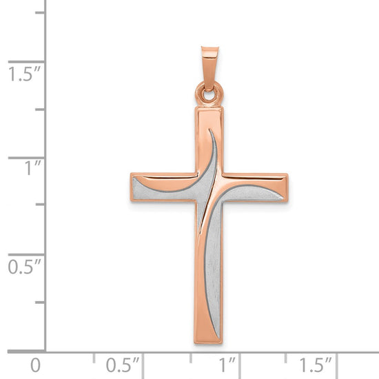 Gold Latin Cross Pendant