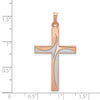 Gold Latin Cross Pendant