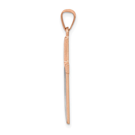 Gold Latin Cross Pendant