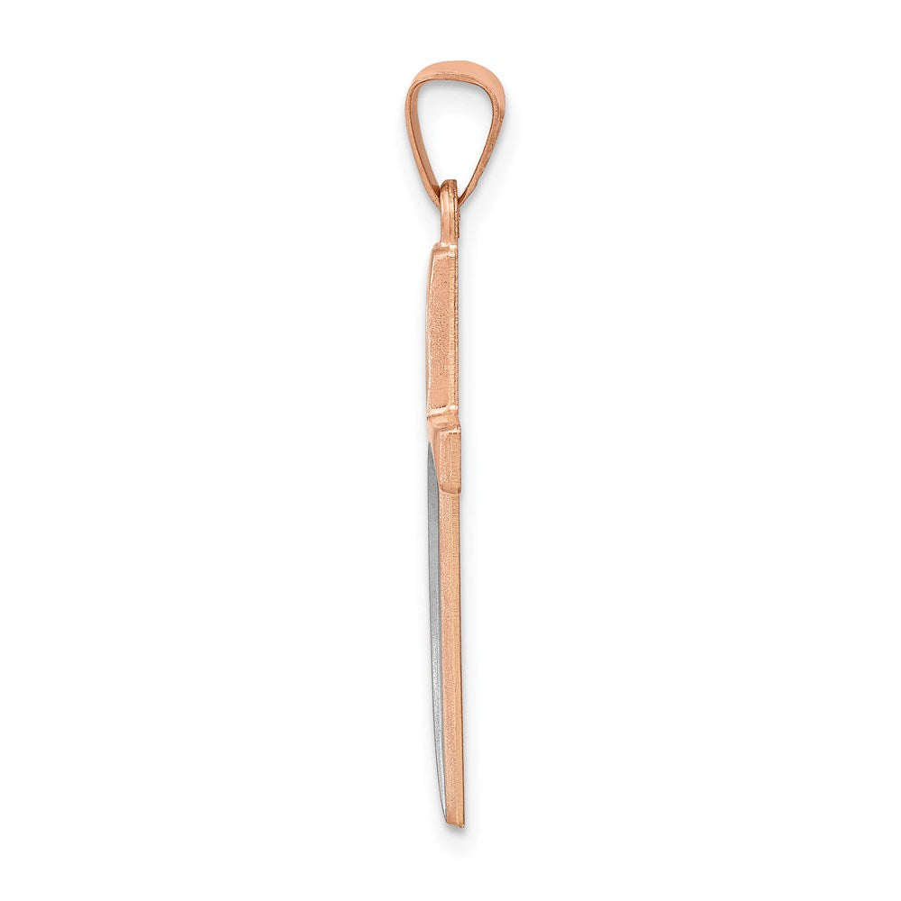 Gold Latin Cross Pendant