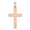Gold Latin Cross Pendant