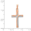 Gold Latin Cross Pendant