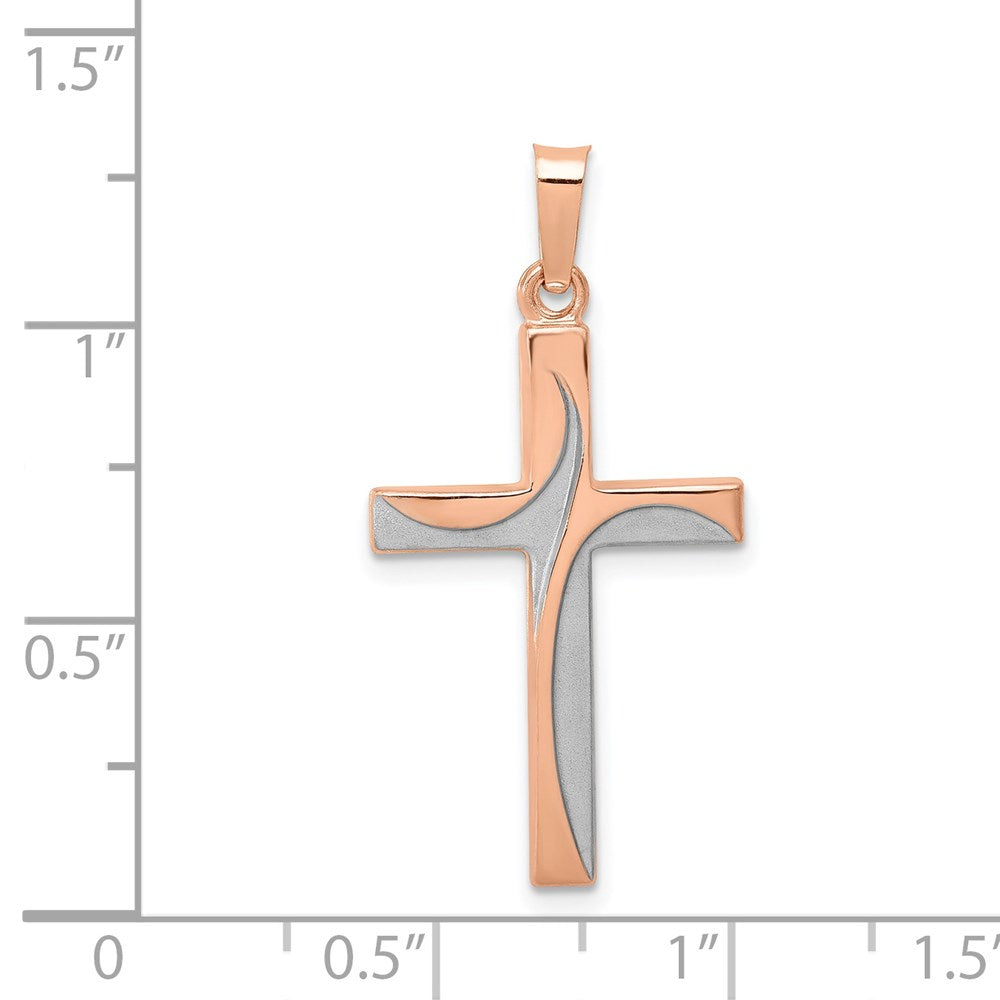 Gold Latin Cross Pendant