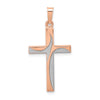 Gold Latin Cross Pendant