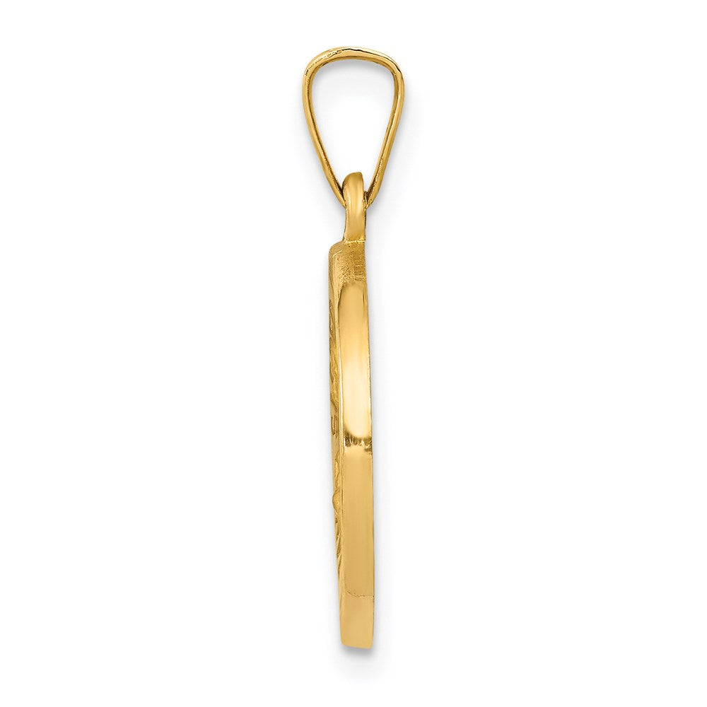 Gold Sacred Heart Pendants